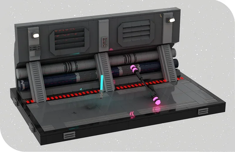 Star ภาพยนตร์รุ่น Moc อาคารอิฐทหาร 'การต่อสู้เทคโนโลยี Modular Blocks ของขวัญของเล่นคริสต์มาส DIY ชุดประกอบ