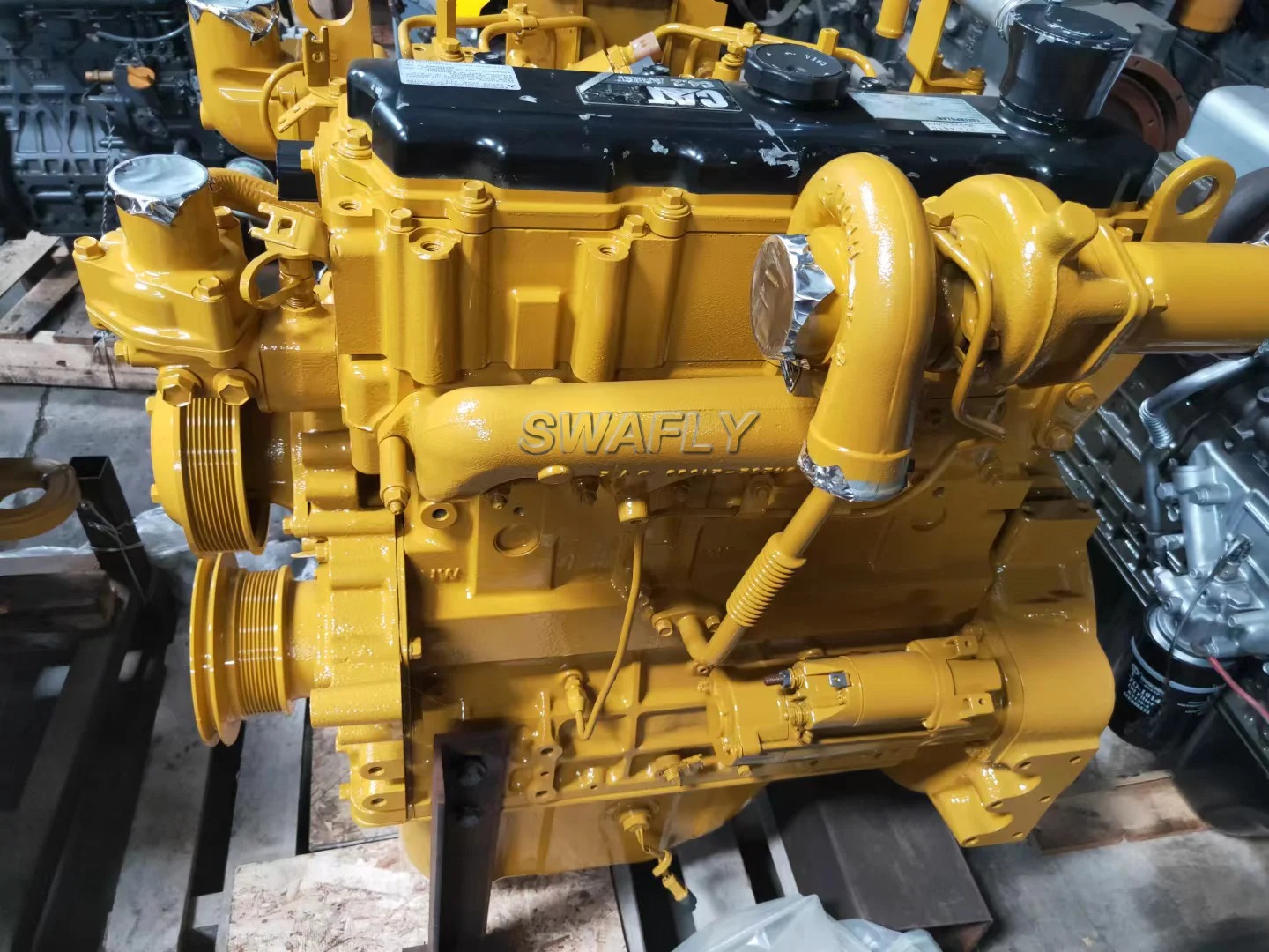 Swafly Excavator C7 C9 C9.3 C11 C12 C13 C15 Diesel Engine Cat 312D C4.2 Engine Assy C4.2 Diesel Engine For Caterpillar