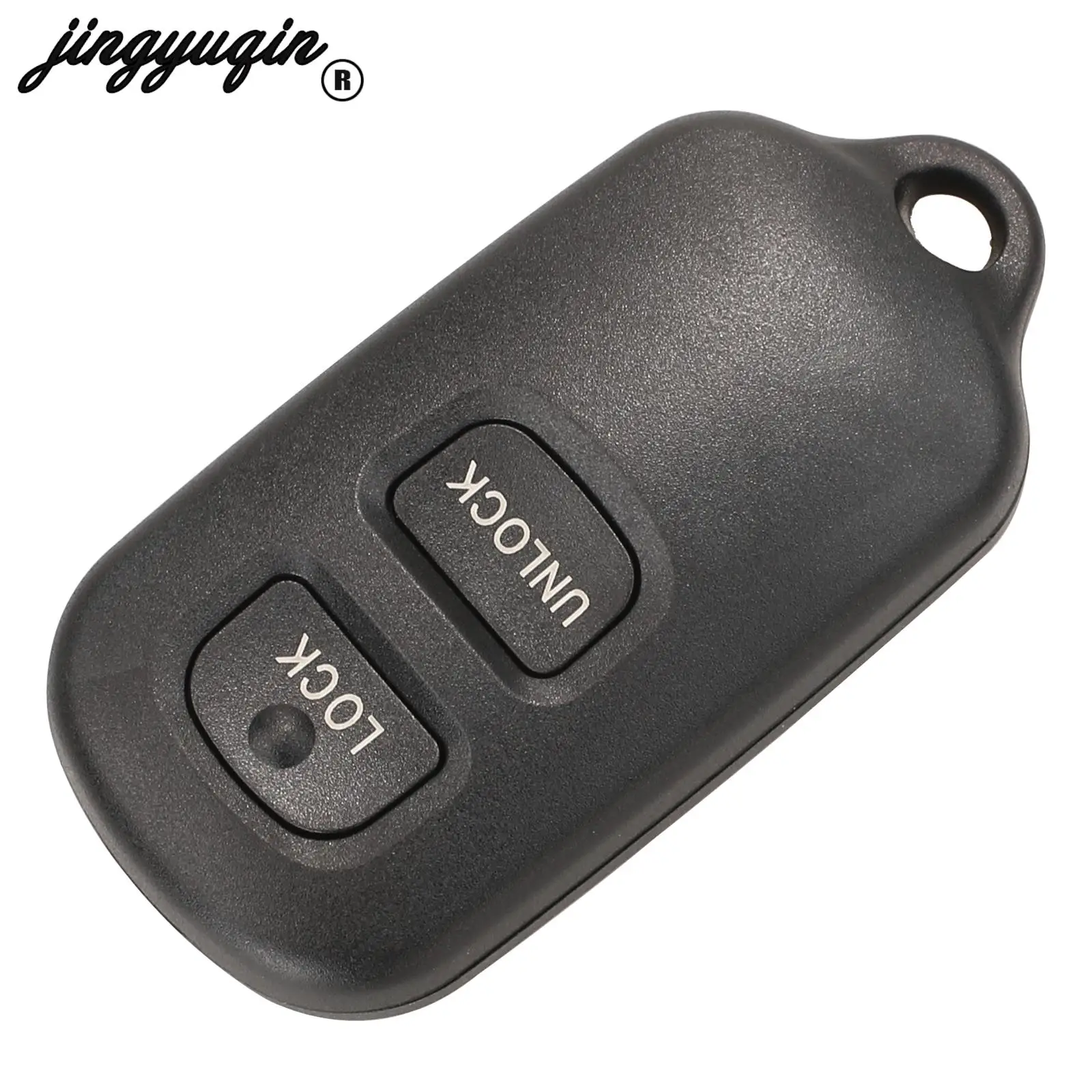 jingyuqin 3/4 Buttons Remote Car Key Shell Case for Toyota Sequoia 4-Runner 4Runner 2003 2004 2005 2006 2007 2008 Replacement