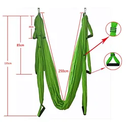 Indoor Inversion Hammock for Women, Aerial Equipment and Accessories, Aerial Yoga Swing, Outdoor Air Parachute, Hot Sale, 2023