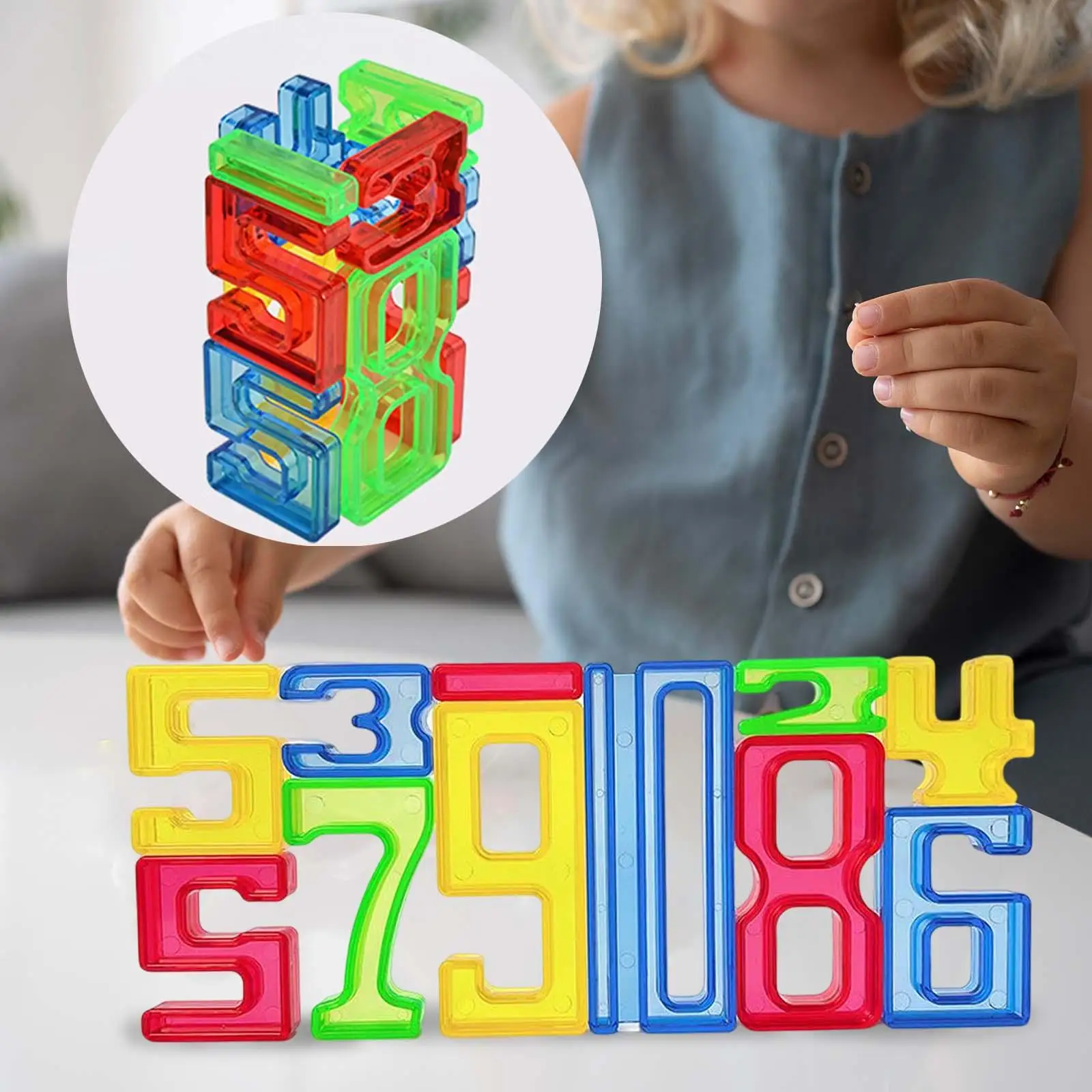 Math Manipulatives Math Digital Toys Number Memory Unique for Games