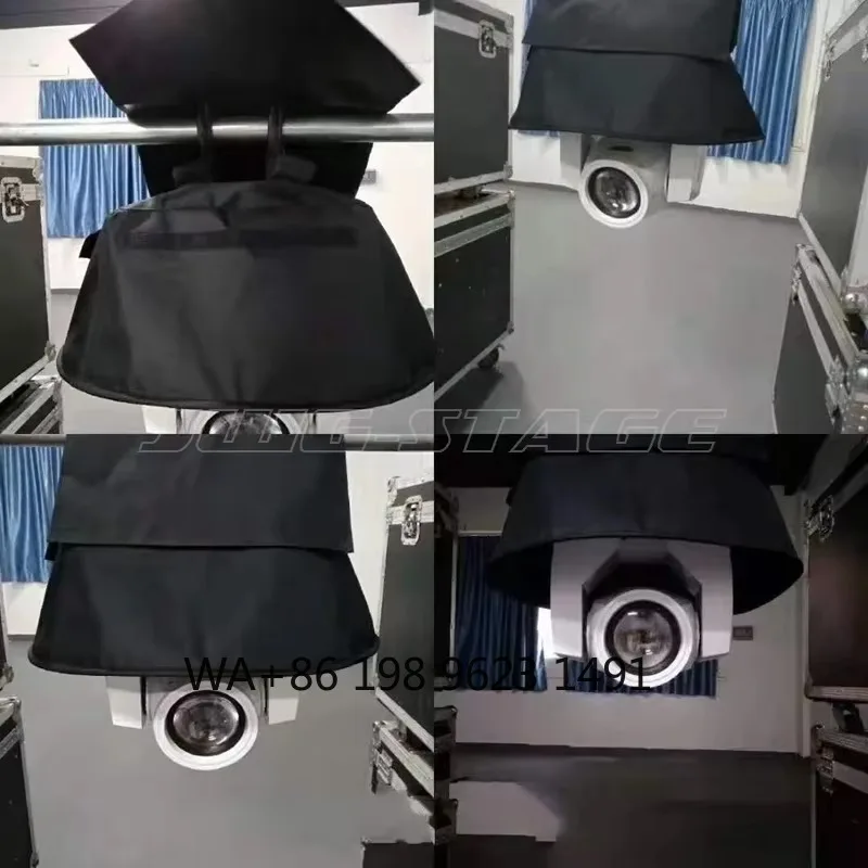 Waterproof Transparent Plastic Rain Cover for 7R Moving Head Beam Par Light Stage Lamp Outdoor Protective Dust Shield Cover