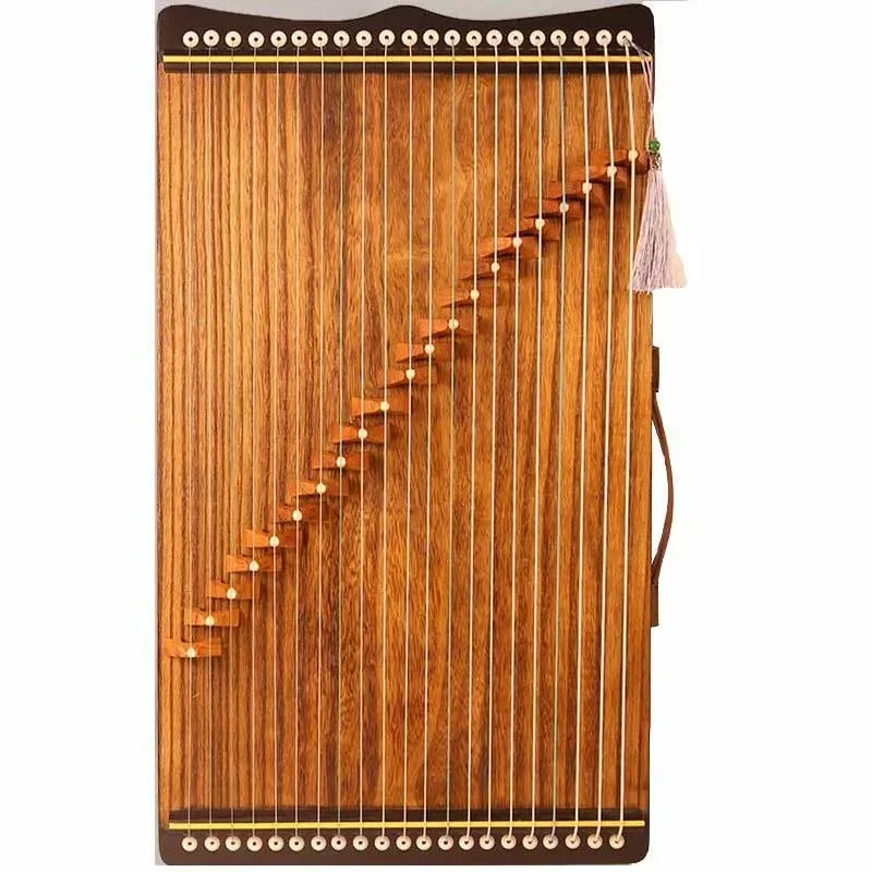 

Chinese Traditional Guzheng 21 Strings Guzheng Finger Pick Mini Travel Musical Instrument Accessories Suitable for Beginners