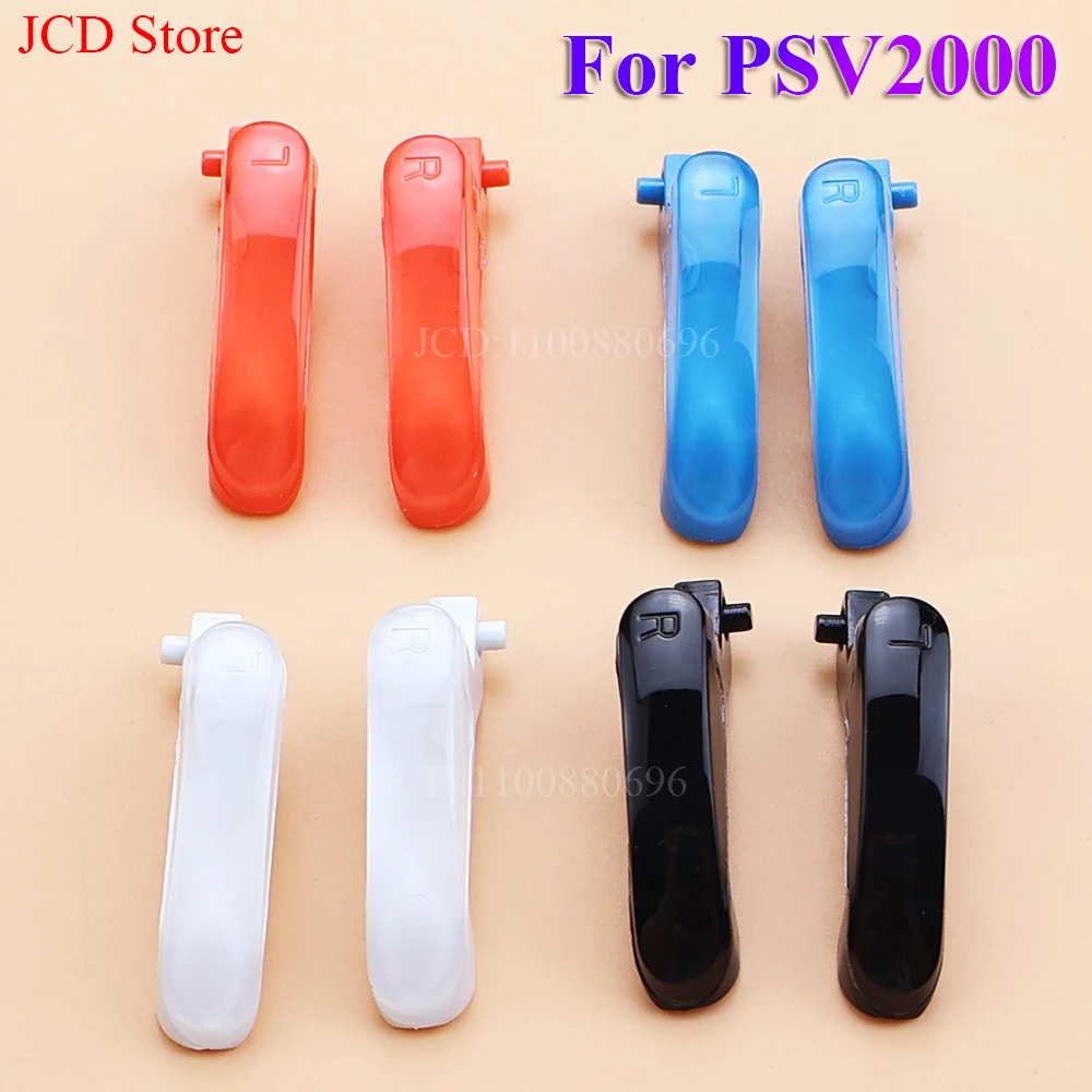 JCD Store 1 Pair New Replacement L R Keys For PSV 2000 Psvita 200x for PS Vita 2000 Console LR Left Right lr Trigger Button