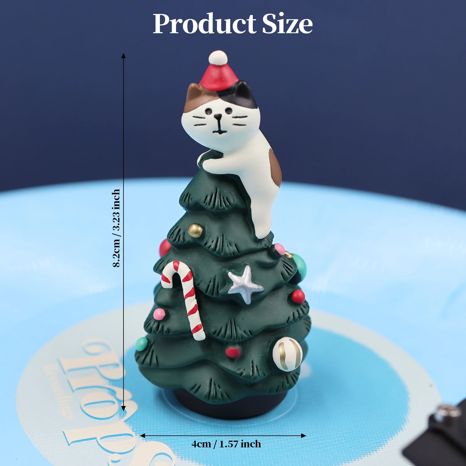 2 نمط LP مشغل تسجيلات من الفينيل الصحافة استقرار متوازن القرص الدوار LP المشبك الفينيل تقليل الاهتزاز تحسين جودة الصوت عيد الميلاد Gif