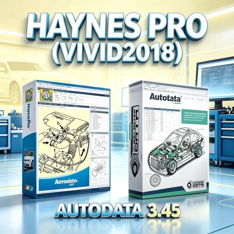 2025 Haynes pro Vivid2018 + Autodata3.45 Workshop Data Atris Technik Europe Car Repair Software Free Installation