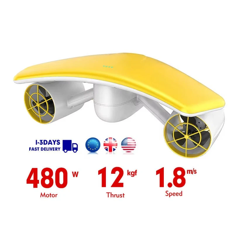 Picture 6: Underwater Scooter Dual Propeller 480W Mankeel W7 Model