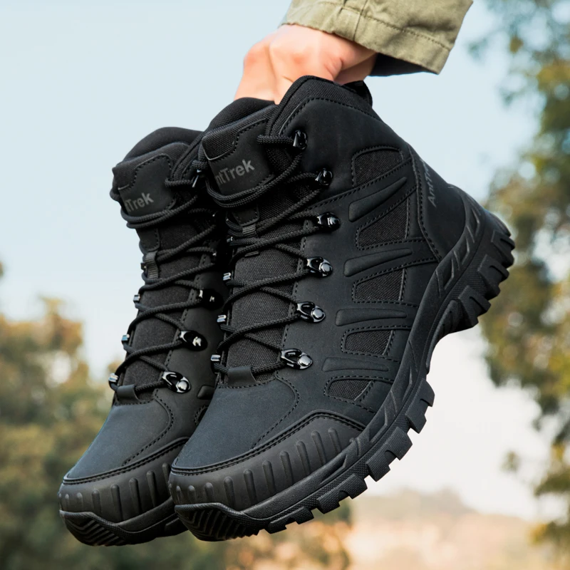 

Мужские кроссовки, брендовые тактические ботинки, дышащая походная обувь на шнуровке, мужская нескользящая обувь для активного отдыха, боевая тренировочная обувь, ботинки для скалолазания