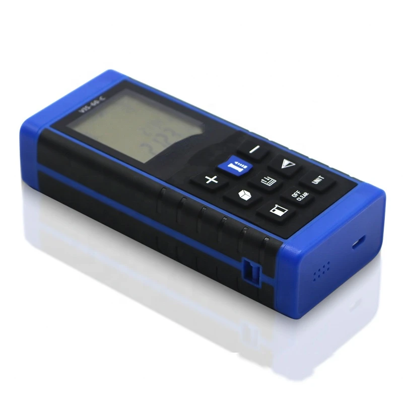 High Precision 100m Laser Measuring Tool Distance Meter Laser Rangefinder With With Electronic Level Bubble