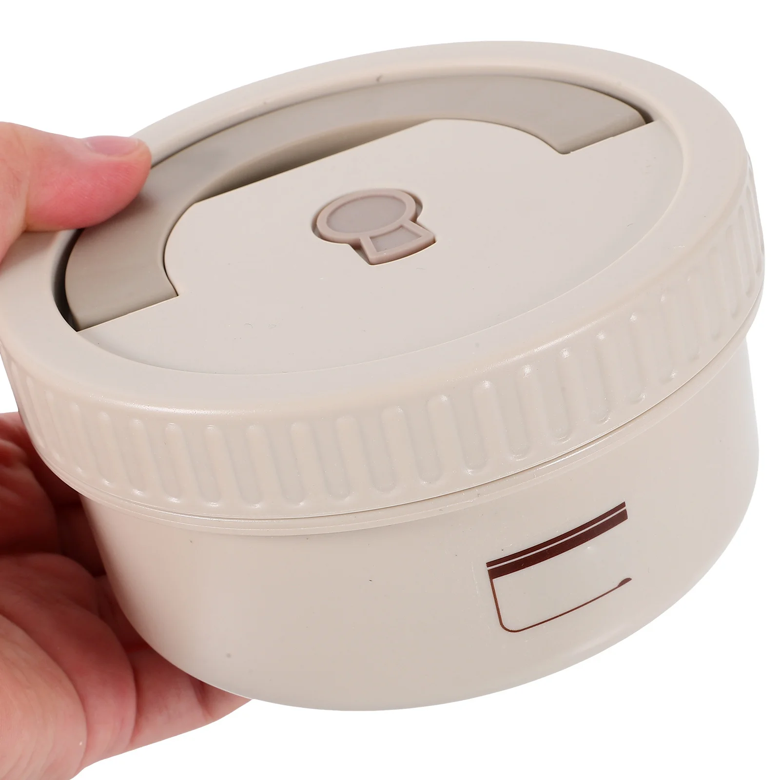 

1 Set Of Portable Insulated Soup Bowl Leak-Proof Silicone Lid Nonslip Handle Anti-Scald Stainless Steel Food Container Bento Box