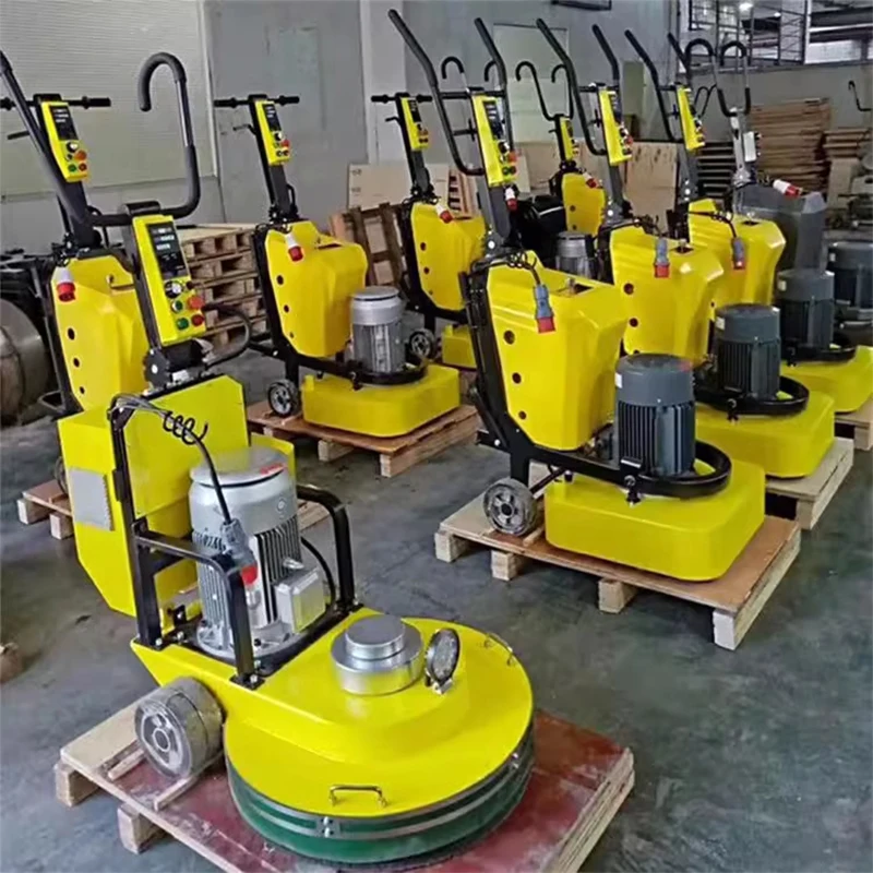 Concrete Floor Variable-Speed Grinder Epoxy Paint Cement Curing Renovation 12-Head Dust-Free High-Speed Floor Grinder(Customized