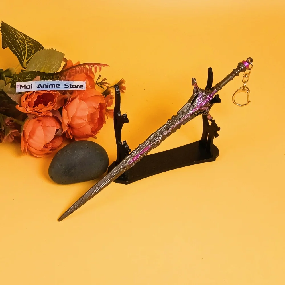 8.6-calowy Metalowy Miecz Katana Final Fantasy Durandal Oryginalny Samurajski Szabla Anime Nóż Realistyczny Rozmiar Japońska Katana Zabawka Prezent