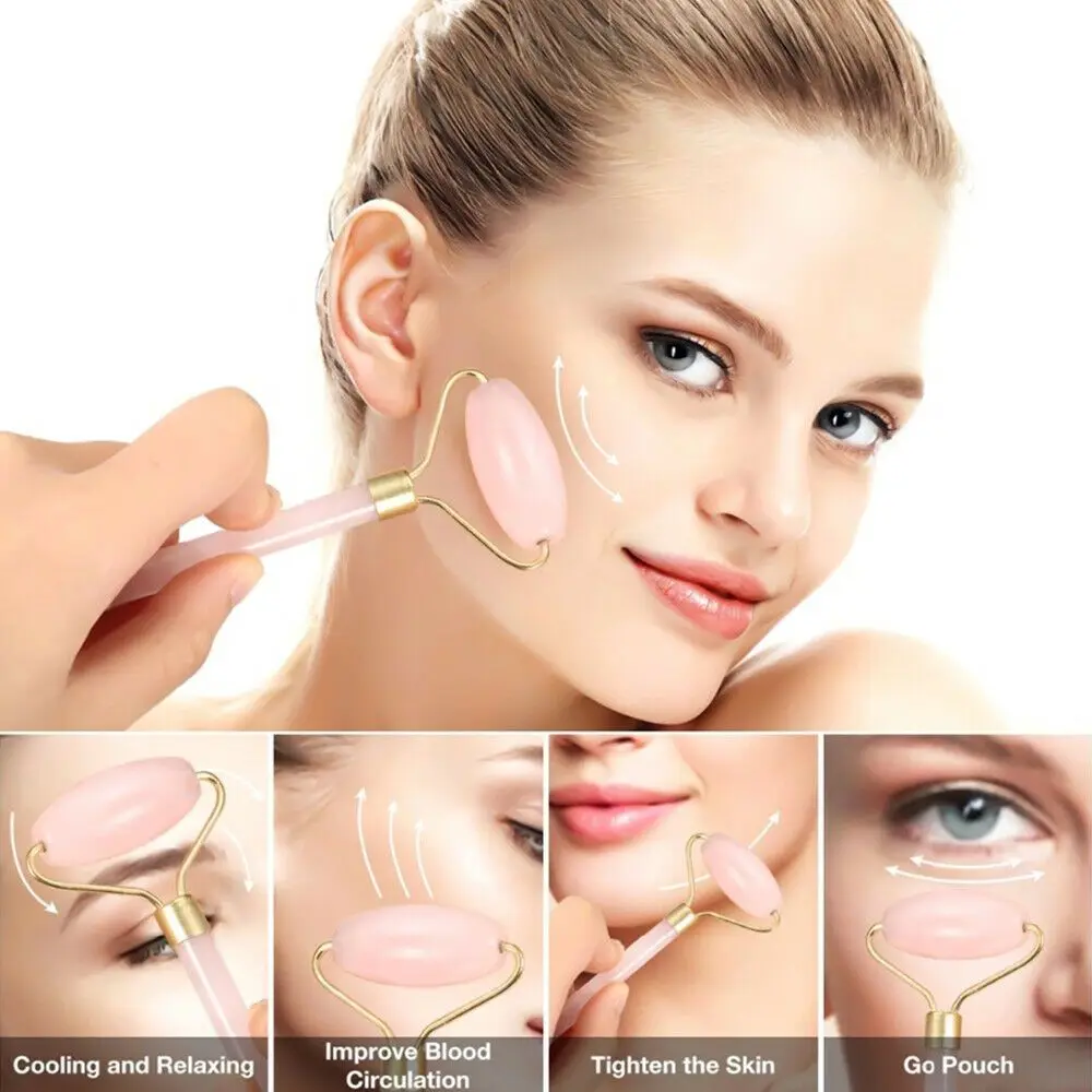 Terapia antiedad rodillo facial herramienta de belleza herramienta de masaje corporal masajeador facial tablero Guasha