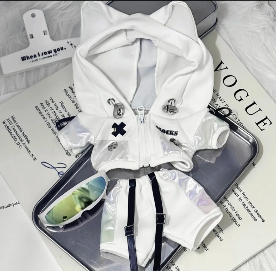 オーロラ昼間 20/25/30 センチメートル綿人形服セット変更飾るアクセサリー小道具