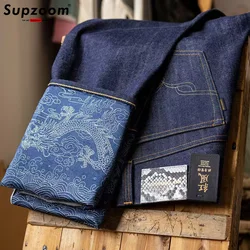 Supzoom New Arrival Hot Sale Top Fashion Autumn Zipper Fly Stonewashed Casual Retro Cargo Denim Pockets Cotton Jeans Men