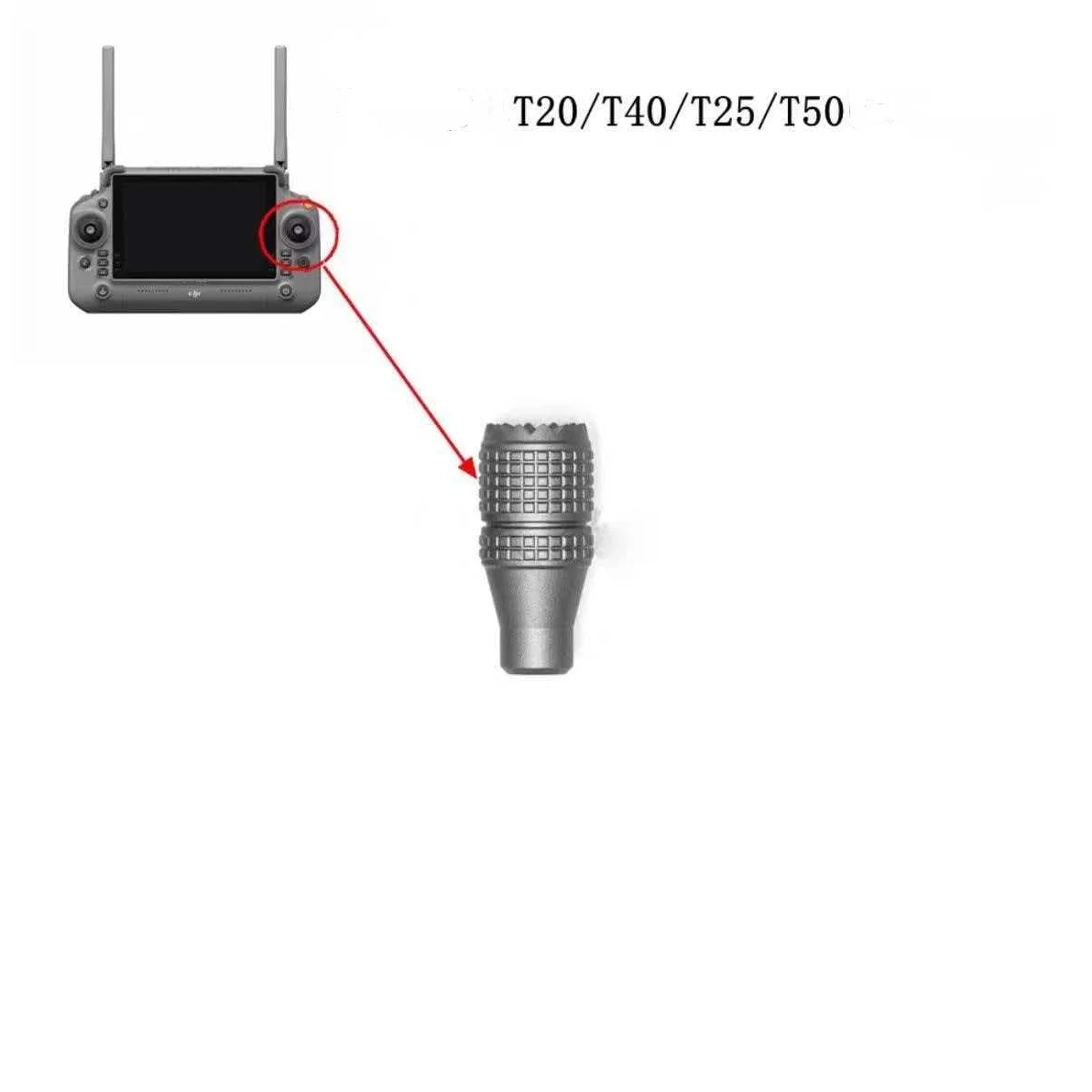 1Pcs/2Pcs Agras DJI T50/T25/T40/T20P/M30 Remote Control Joystick Spike Kit Part Agricultural Drone Accessories 002379.02