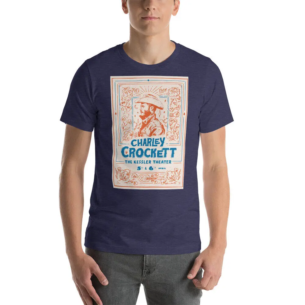 T Shirt Charley Crockett Country Alternative Rock Heavy Cotton