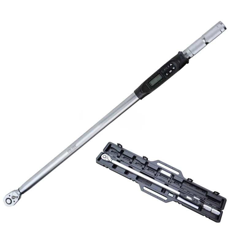 Digital Torque Ratchet Wrench 42.5 60 75 100 850 1200 1500 2000N/m with 3/4 1 Inch Driver Spanner Tools