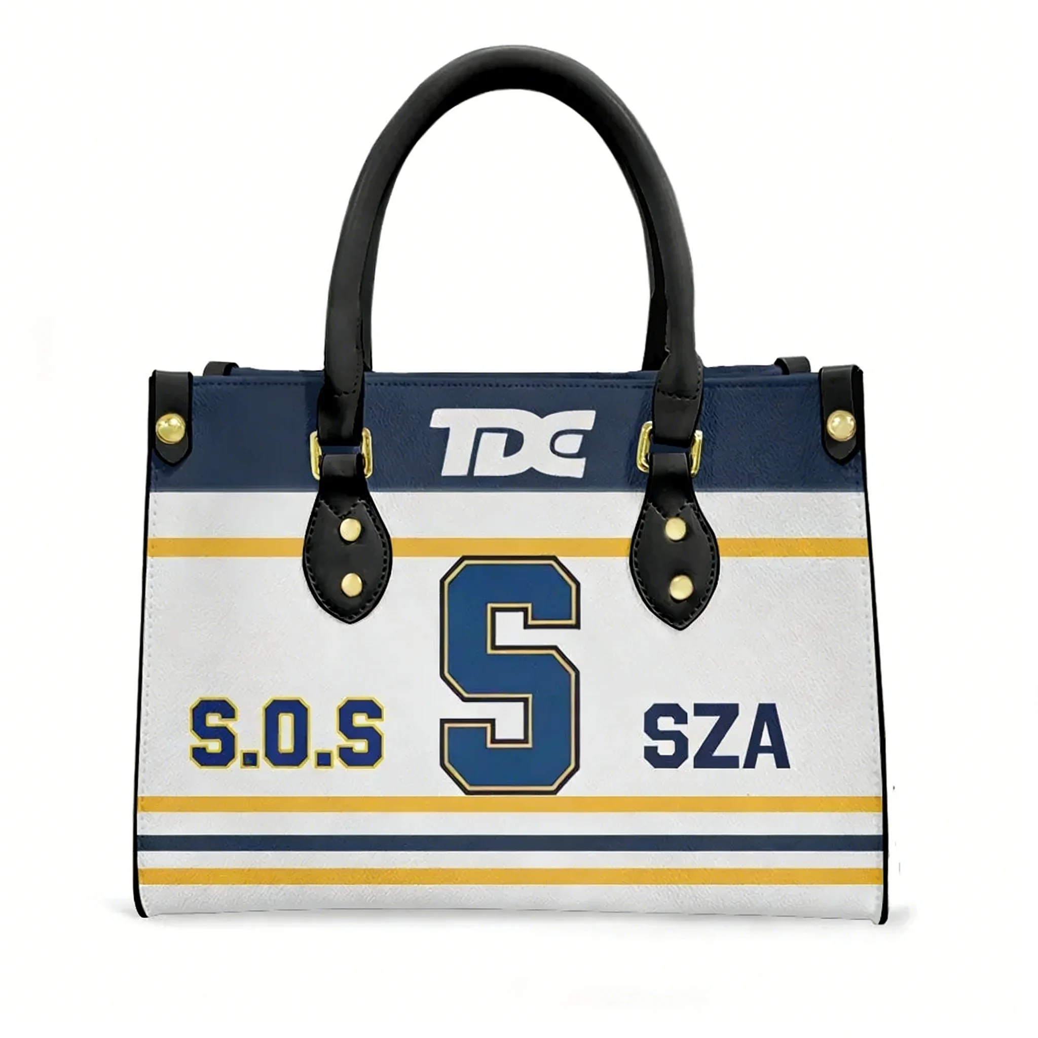 

Сумка-тоут SZA American Singer SOS Kill Bill, женская/мужская, с персонализированным текстом и изображением, из искусственной кожи, для бизнеса, шопинга, подарочная сумка