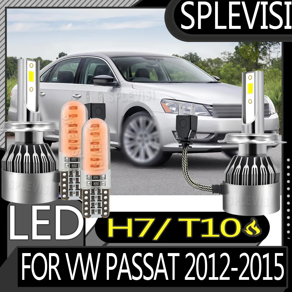 

High Brightness Long Lifespan IP67 Waterproof Shockproof Energy Efficient H7 LED Headlight For VW Passat 2012 2013 2014 2015