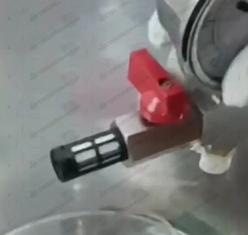 6L Deaeration Bucket Vacuum Filling Equipment Vacuum Defoaming Tank Barrel Stainless Steel