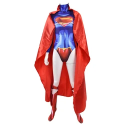 Adults The Man of Steel Cosplay Costume Zentai Suit  Superhero Halloween Bodysuit Party Jumpsuit