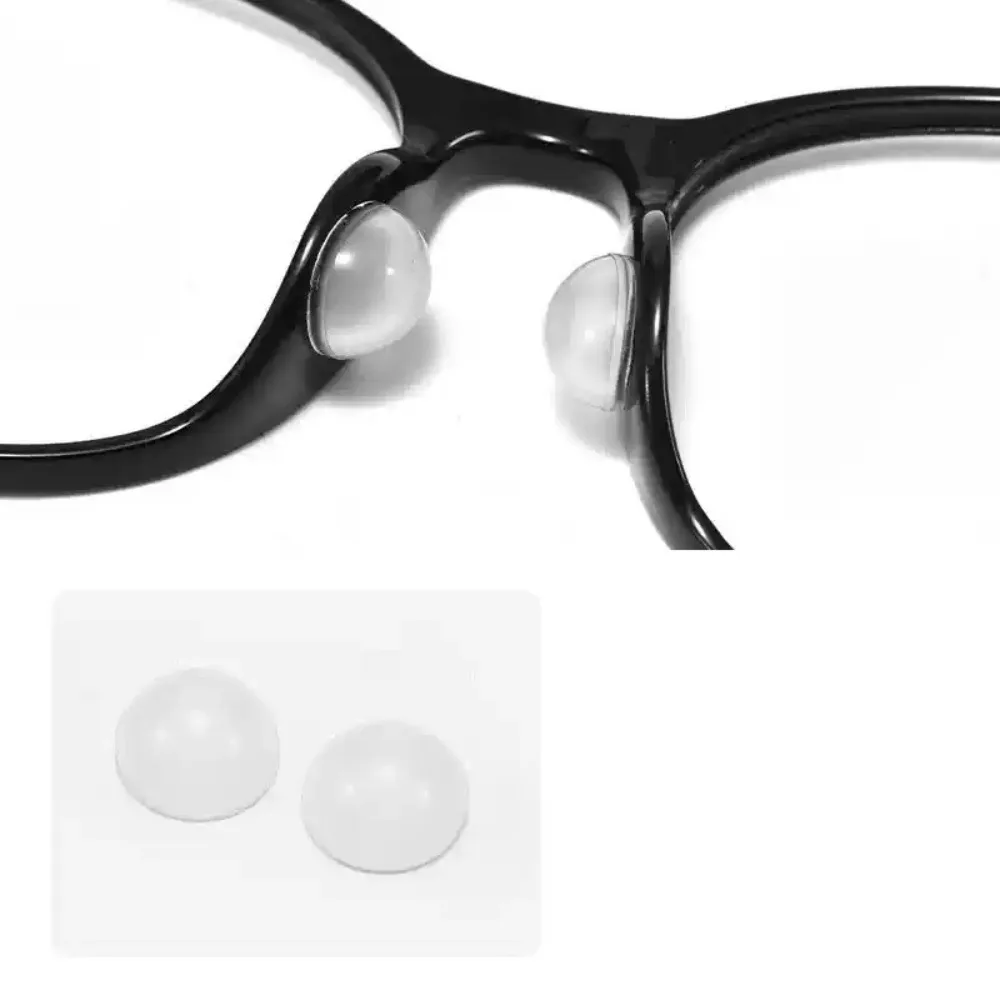 4 Pairs Universal Eyeglass Nose Pads Anti-Slip Glasses Nasal Supports for Ray-Ban Meta/Ray-Ban Meta/ Headliner/Skyler