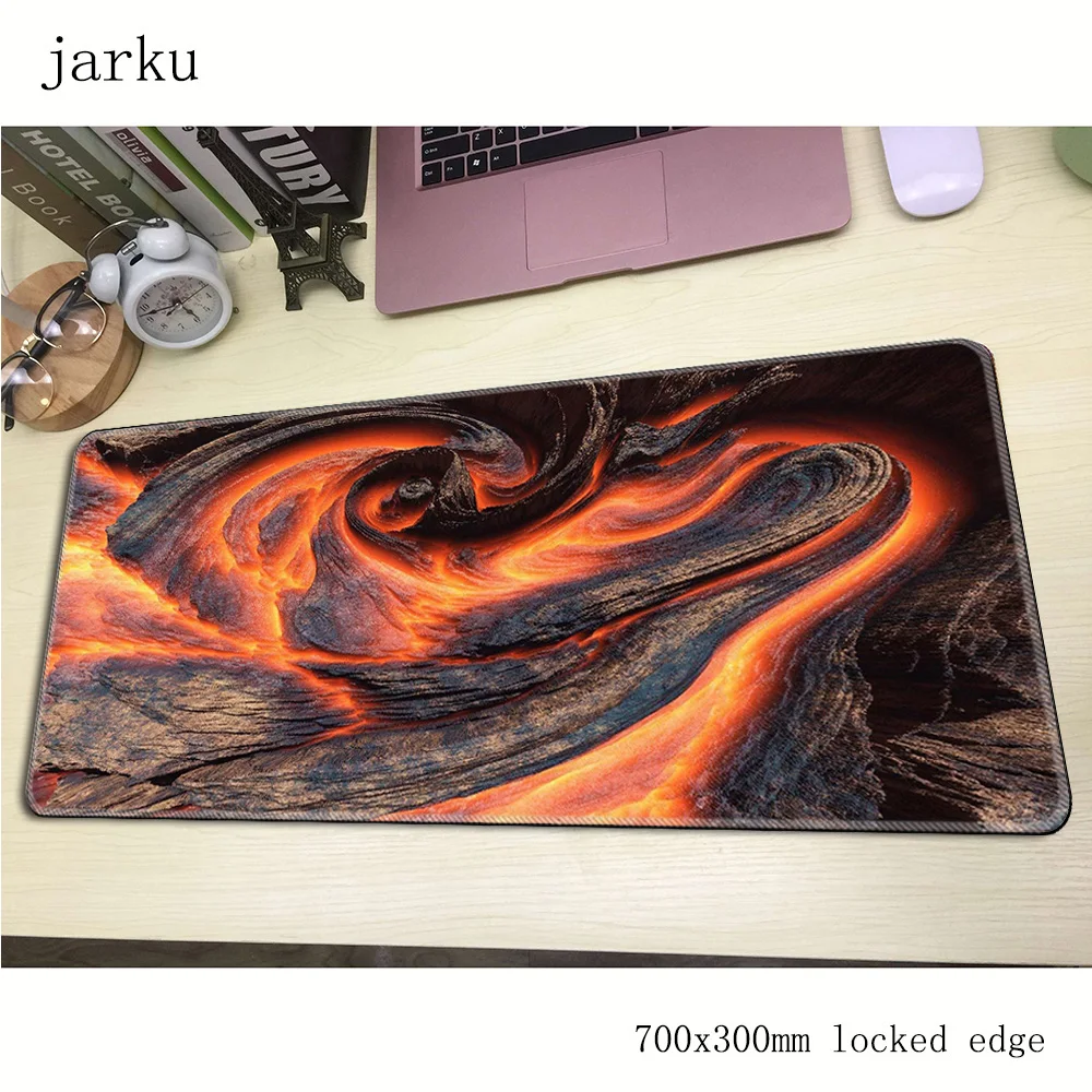 Volcanoes pad mouse Popular computer gamer mouse pad 700x300X2MM padmouse best seller  mousepad gadget anime desk mats