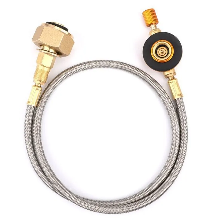 Outdoor Camping Gas Stove Propane Refill Adapter Cylinder Convertor Filling Tank Coupler Accessories