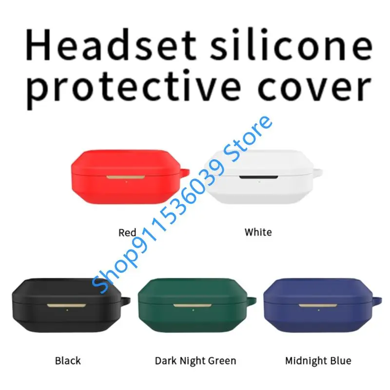 Silicone Case For Realme Buds Air 8 Wireless Earphone Cover Shockproof Protective Sleeve Headphone Accessories