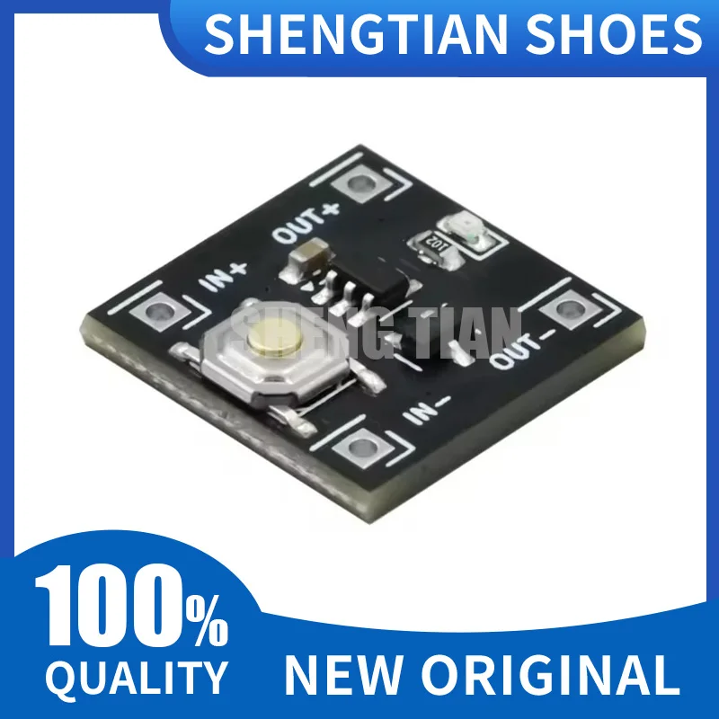 Single Bond Button Bistable Switch Module 2.2-5V 0.5uA Continuous Load 2A Low Power Micro One Key Switch YR-1006