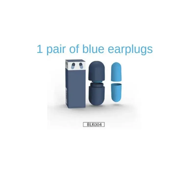 Soundproof Sleep Ear Plugs Earplugs for Sleeping Special Mute Soft Slow Rebound Student Anti-Noise Protection Anti Snore Earplug