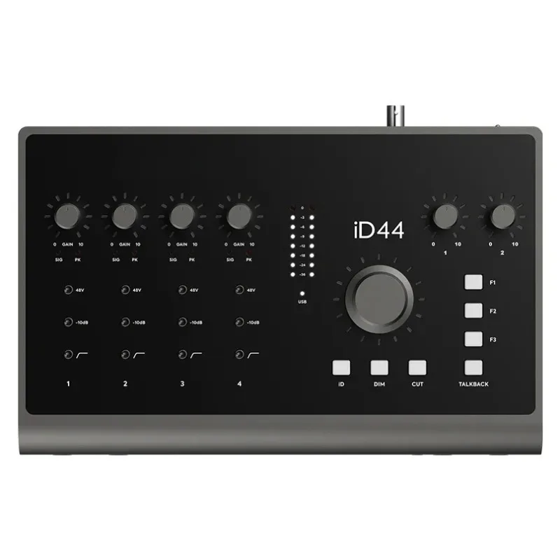 ID24 ID44 MKII USB External Audio Interface Sound Card Musical Instrument Recording Arrangement