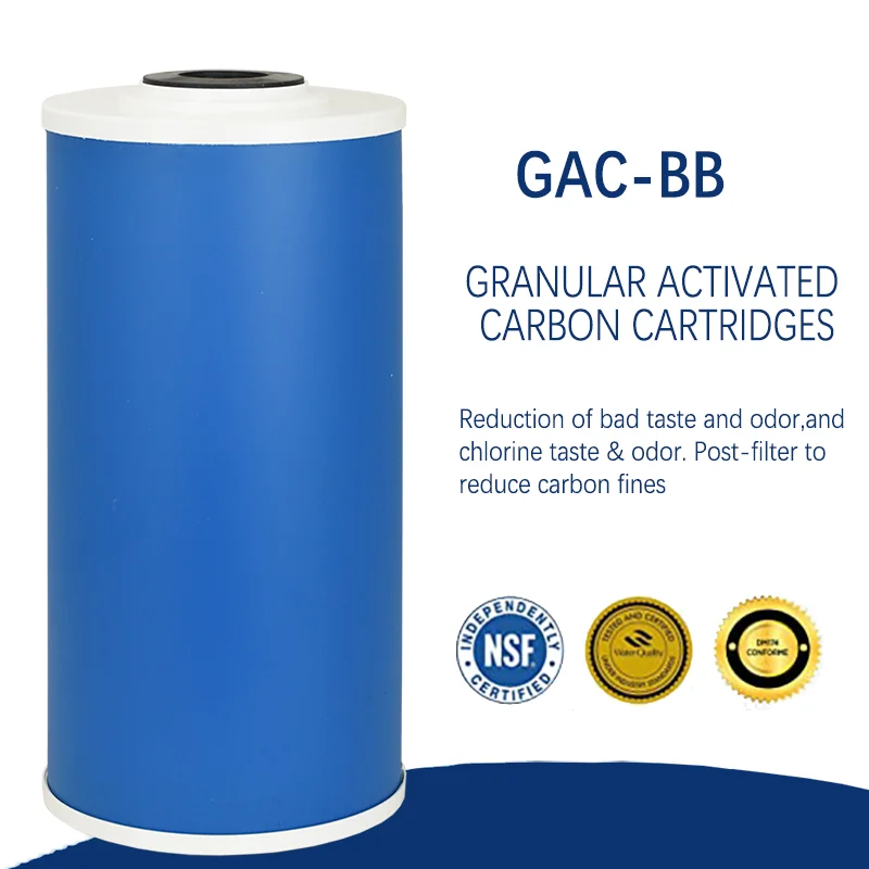 Big Blue Carbon Water Filter 10 Inch Whole House Heavy Duty Granular Activated Carbon (GAC) Replacement Cartridge 10\