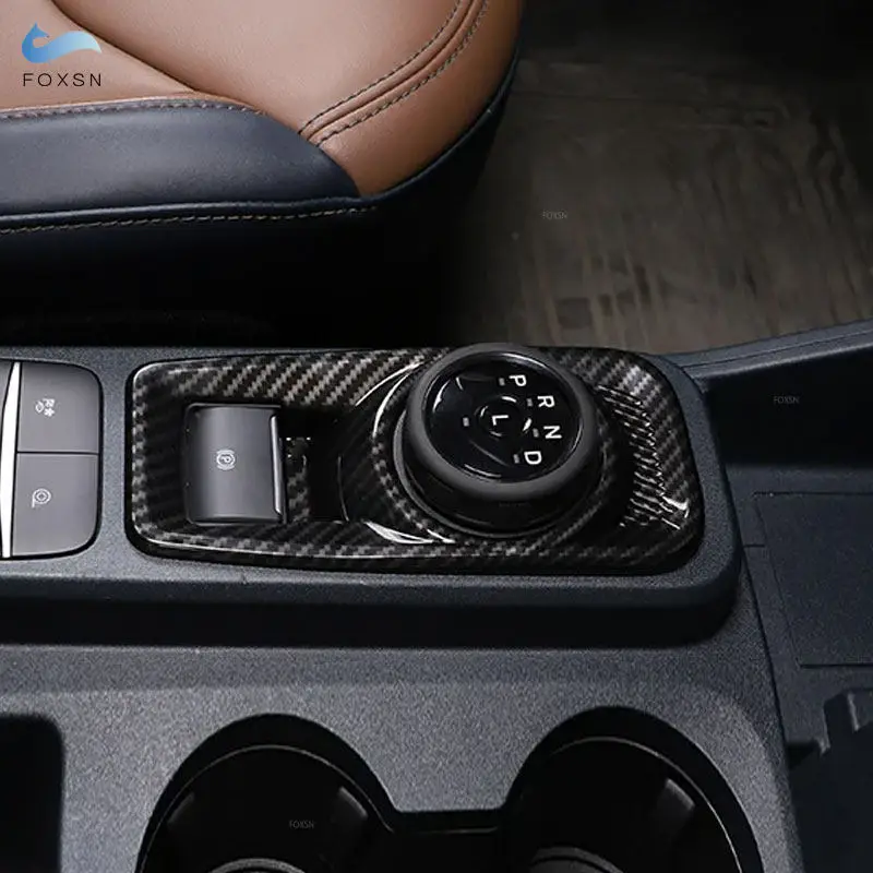 

For Ford Maverick 2022 2023 2024 ABS Car Interior Accessories Center Control Gear Shift Panel Handbrake Button Cover Frame Trim