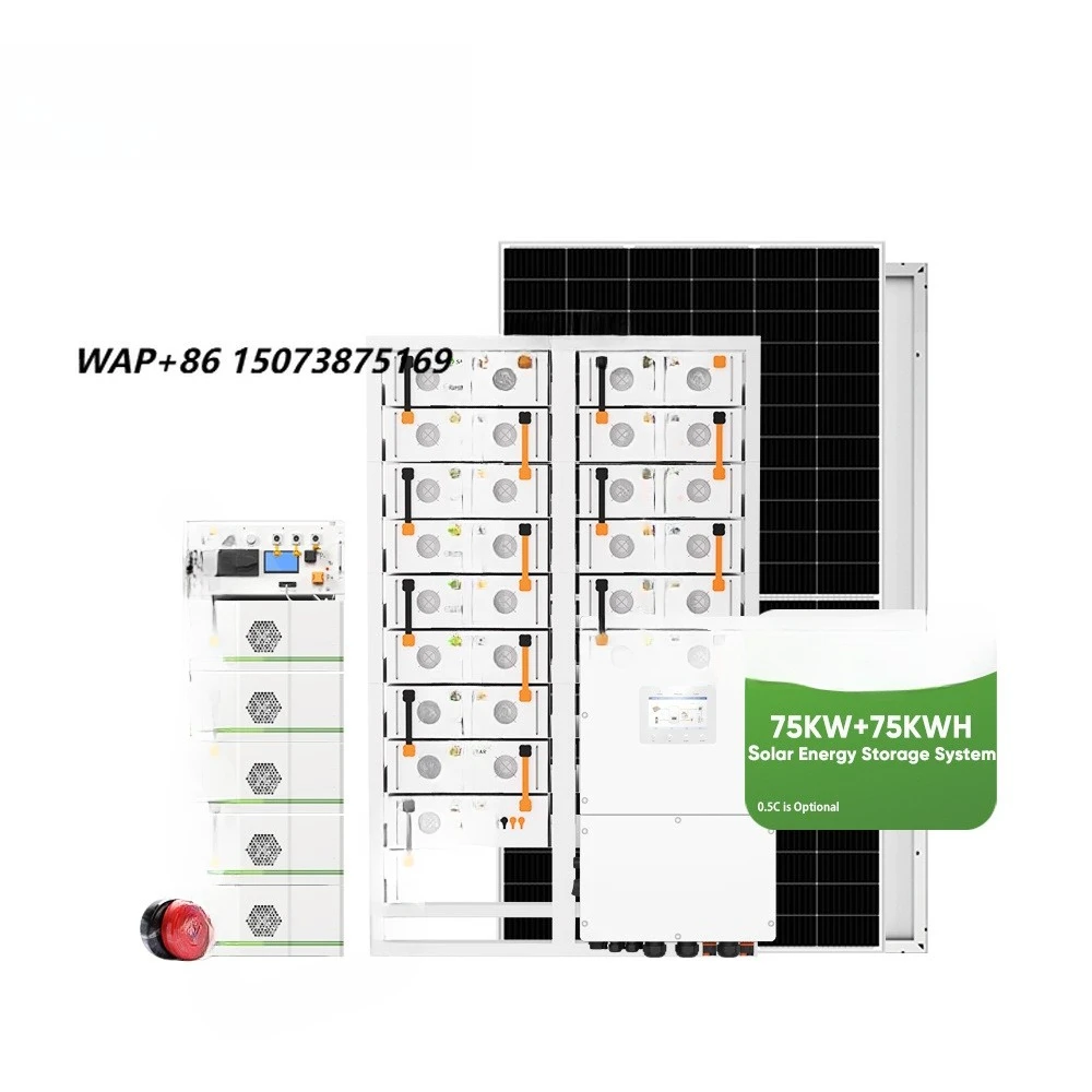 Sail Solar 75KW 80KW 100KW Hybrid Complete Solar Energy Power System Kit with Solis Inverter for Commercial Use
