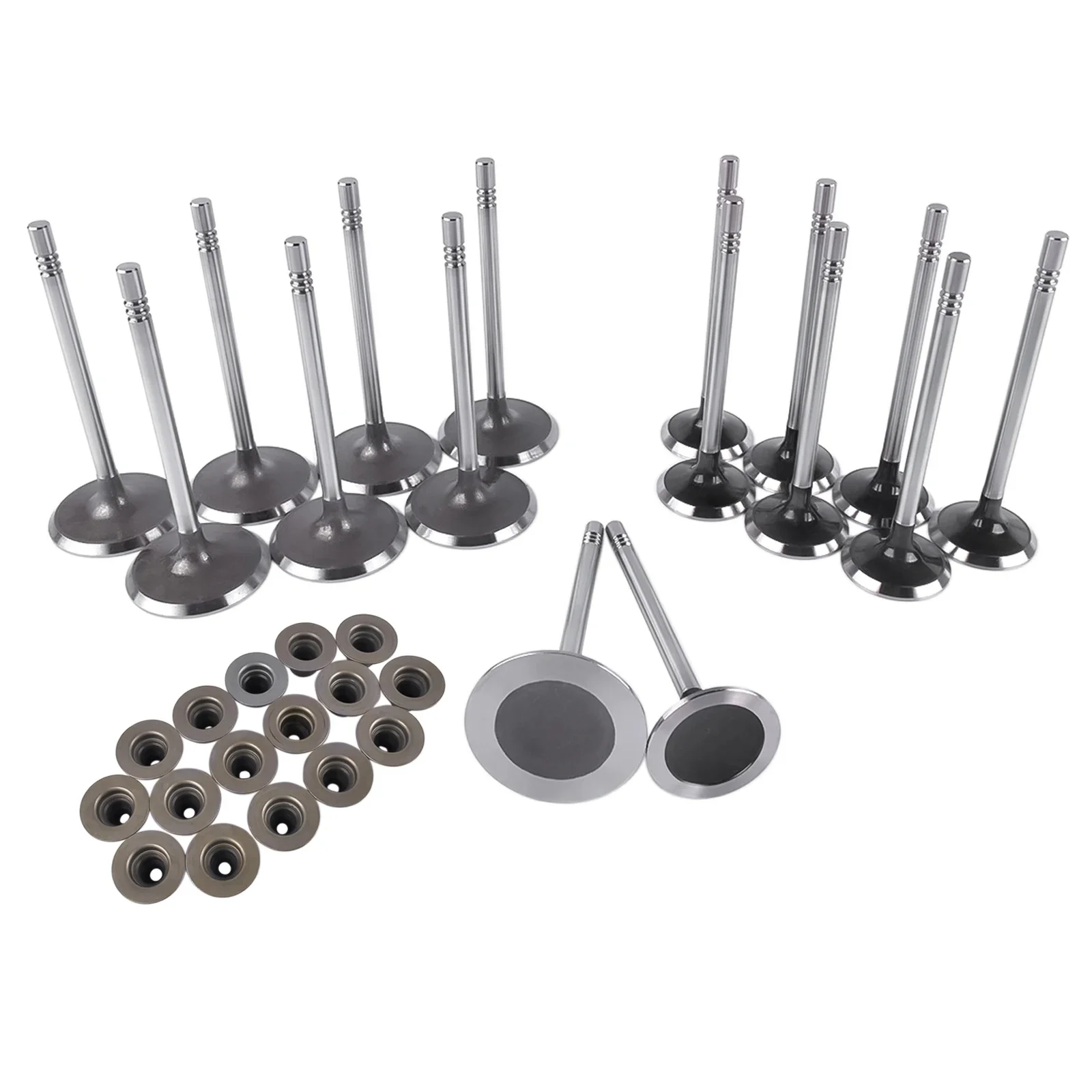 AP01 مجموعة صمامات عادم السحب لدودج داكوتا دورانجو كرايسلر جيب كوماندر 4.7L #3