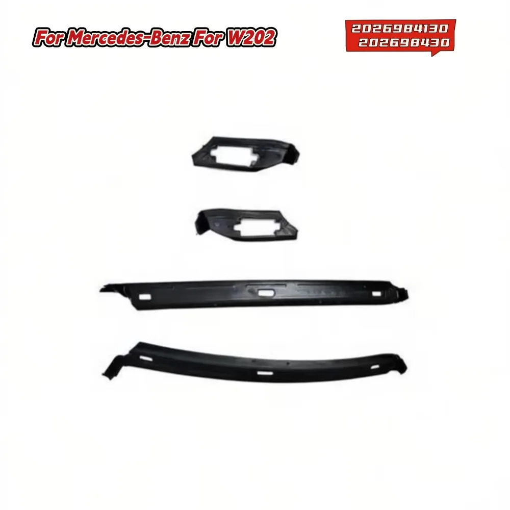 Lower Bumper Seal Strips 2026984130 202698430 For Mercedes-Benz W202 High Quality Full Set 4Pcs Underbody Protection Strip