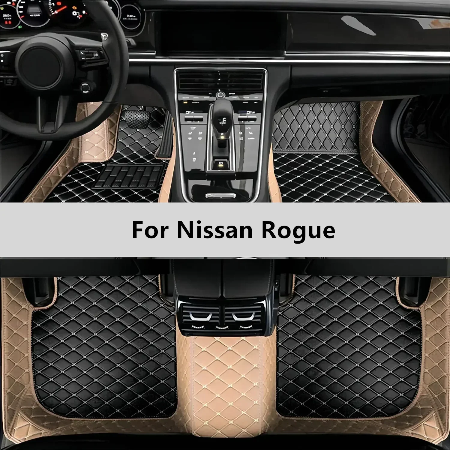 

Автомобильные коврики на заказ для Nissan Rogue 2017 2018 2019 2020 2021, напольный коврик, автомобильный коврик, аксессуары для интерьера