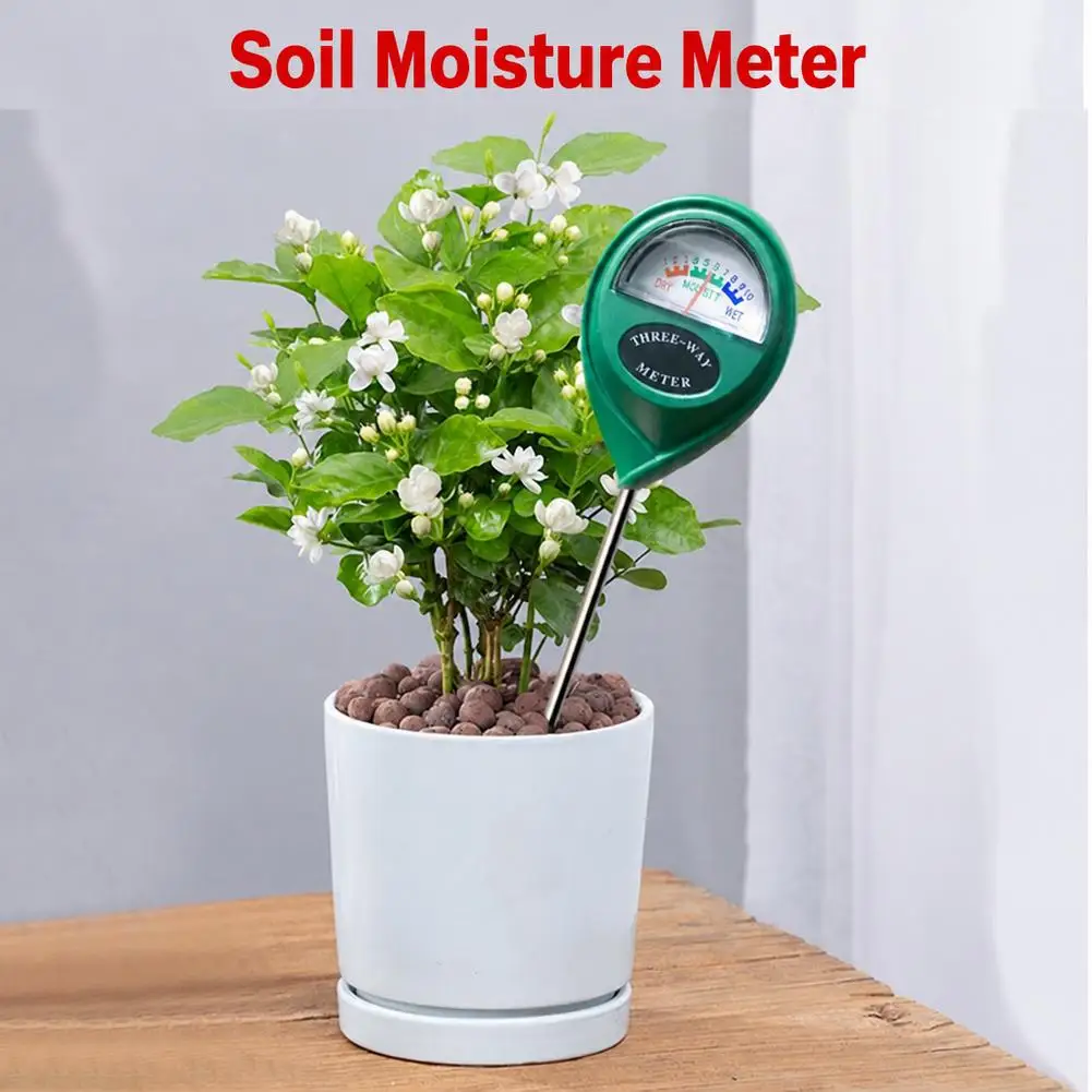 Single Probe Soil Moisture Tester Instant Reading Metal Probe Indoor Potted Plant Root Rot Prevent Garden Soil Humidity Detector