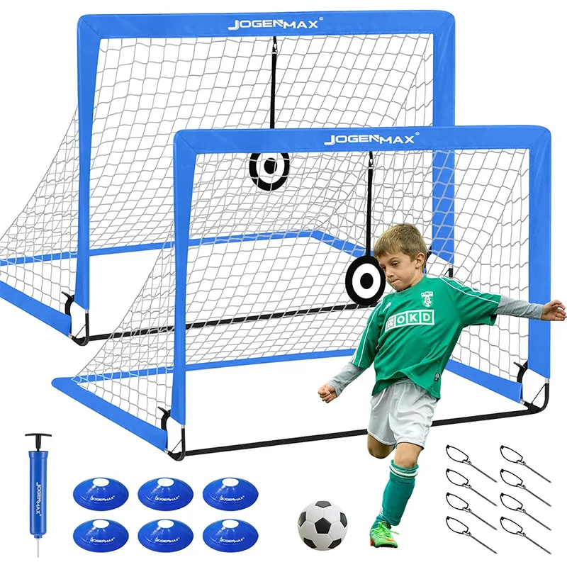 Football Training Network Outdoor Portable Quick Open Children's Foldable Storage Football Door