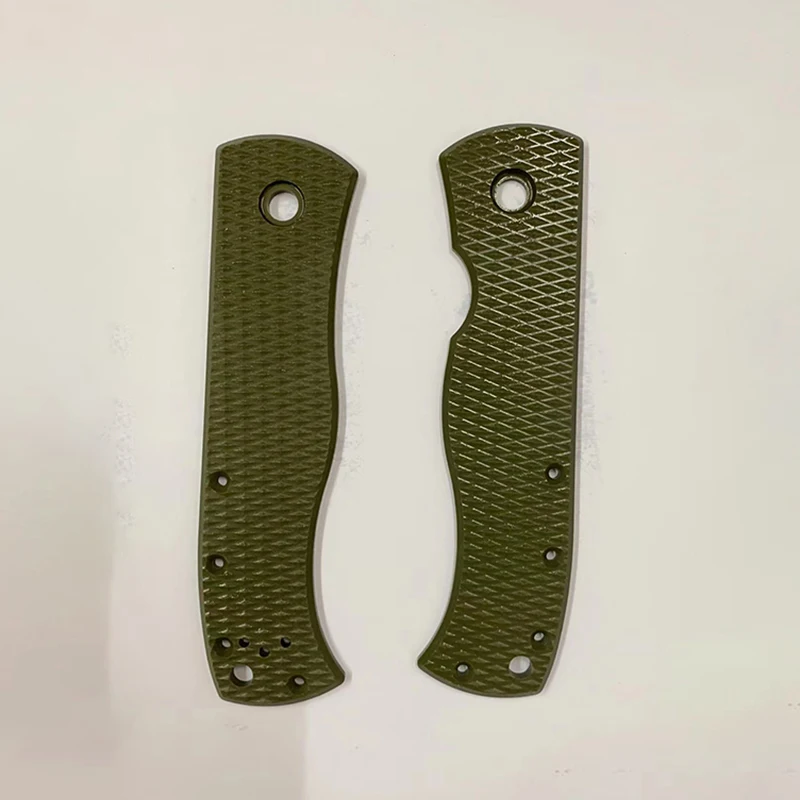 Imagem -05 - Micarta Fold Knife Handle Patches G10 Linho Micarta Patches Aperto Cqc7 Facas Faça Você Mesmo Fazendo Acessórios Peças Par Padrões