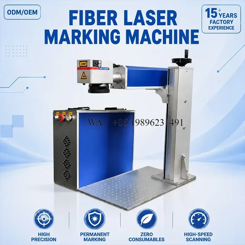 Wmwmnu Fiber Marking Engraving for Metal Lightburn Jpt Mopa M7 Power 20W 30W 50W 60W 100W 200W Raycus