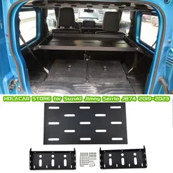 Rear Boot Trunk Tray Cargo Rack Shelf Storage Hanging Board Panel Tail Box Rack For Suzuki Jimny 3 Door Jimny JB64 JB74 2019+
