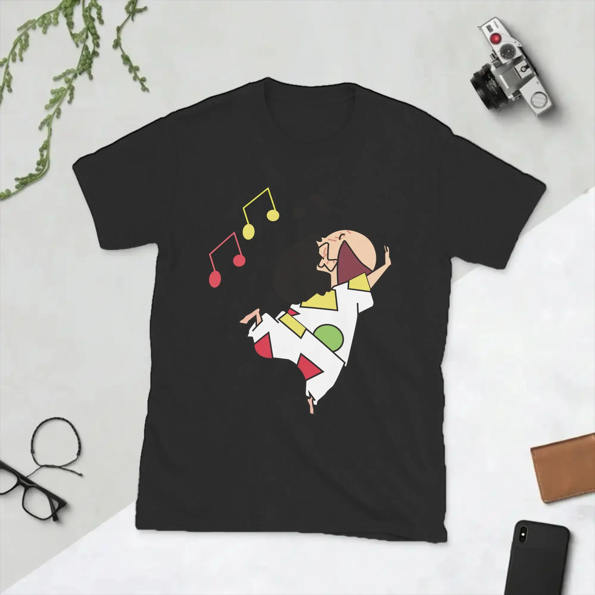 Funny Crayons Shin-Chans Anime T-Shirts for Men Crew Neck 100% Cotton T Shirt  Short Sleeve Tee Shirt Classic Clothes