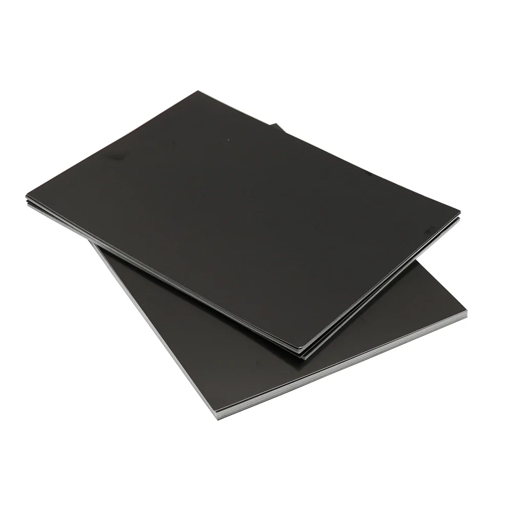 10PCS 50PCS / Laser Engraving Marking Machine Test Photo Paper Focus Double Black Dimming Paper Fiber Laser Path Adjust