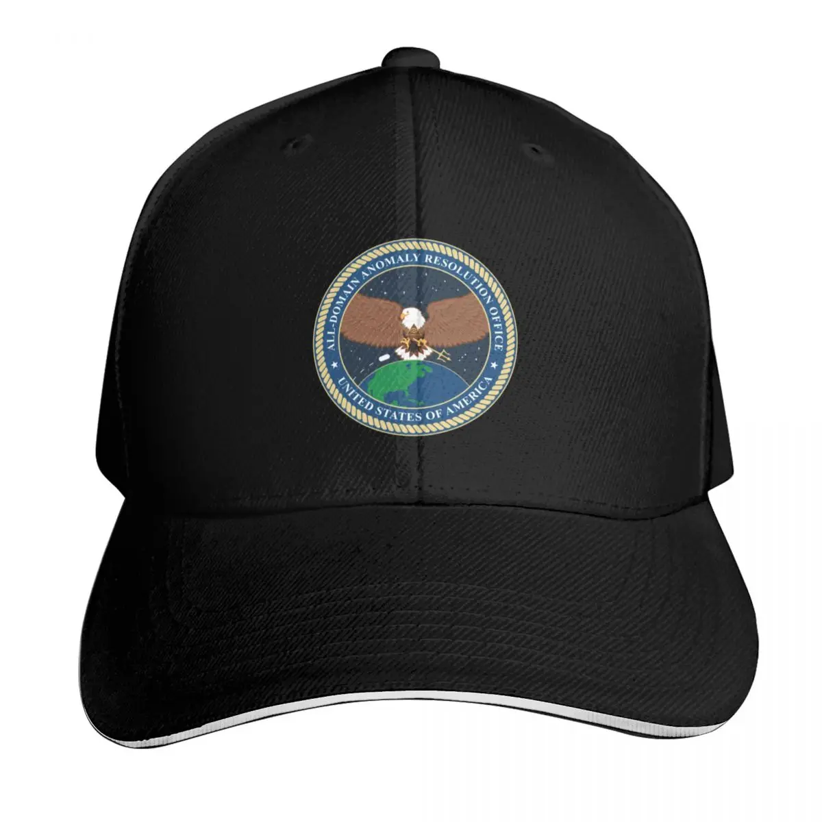 All-Domain Anomaly Resolution Office (AARO) Insignia Baseball Cap Hat Man For The Sun Big Size Hat Beach Female Men's