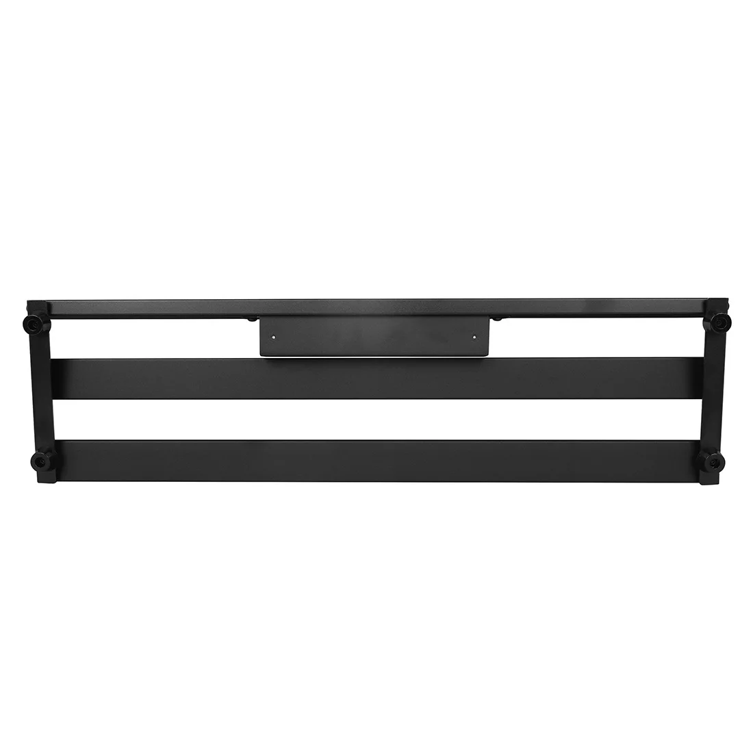 Electric Guitar Effects Pedal Board, Aluminum Anti-Slip Track Rack, Portable Pedalboard for Musicians, 12-Unit Capacity