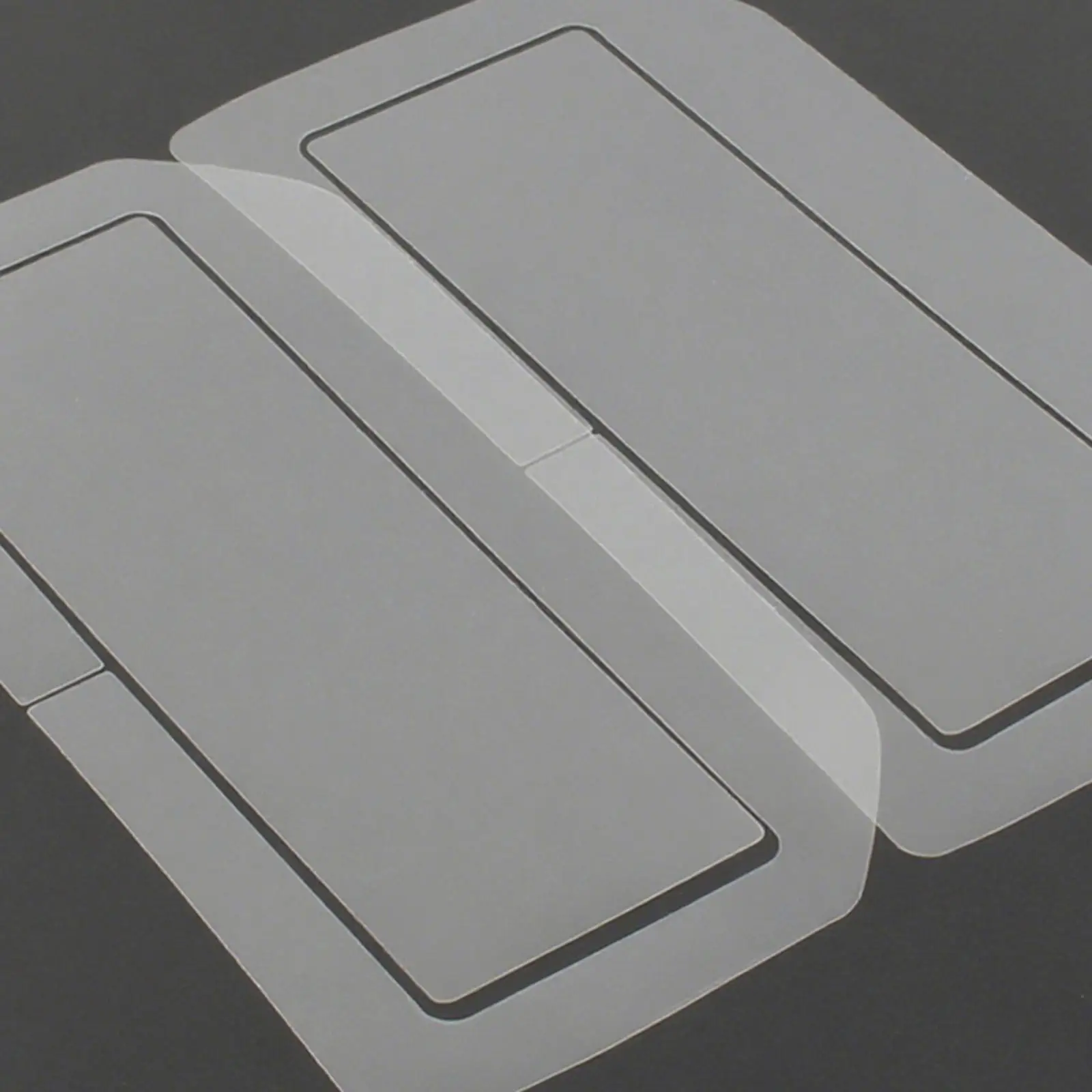 2x オートバイ計器フィルム 簡単取り付けカバー 交換用スピードメーター