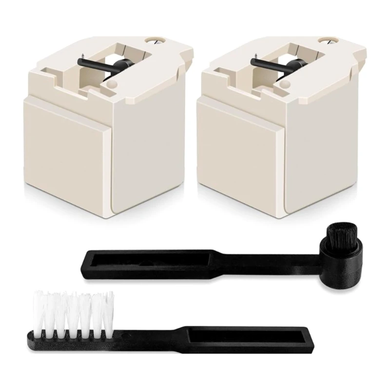 ATN3600L Upgraded Head Needle with 2pcs Cleaning Brushes for AT-LP60 Drop shipping